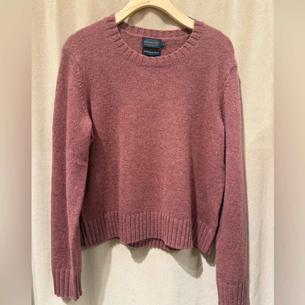 Pendleton Shetland Wool Crewneck Pullover
